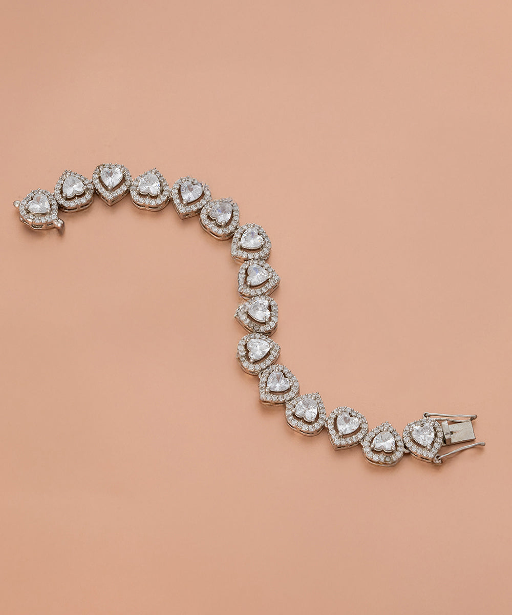 Heart Halo Bracelet