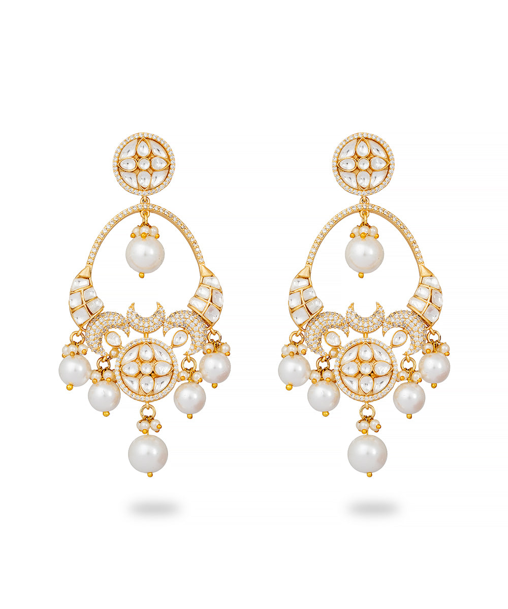 Royal Pearl Chandbali