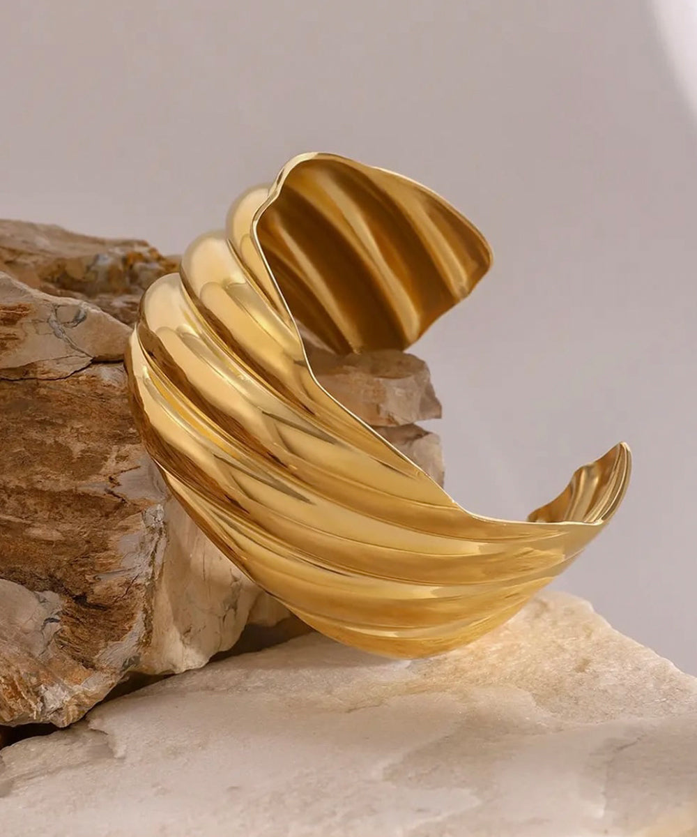 Chunky Gold Cuff