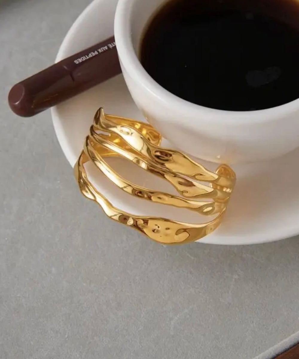 Golden Drift Cuff