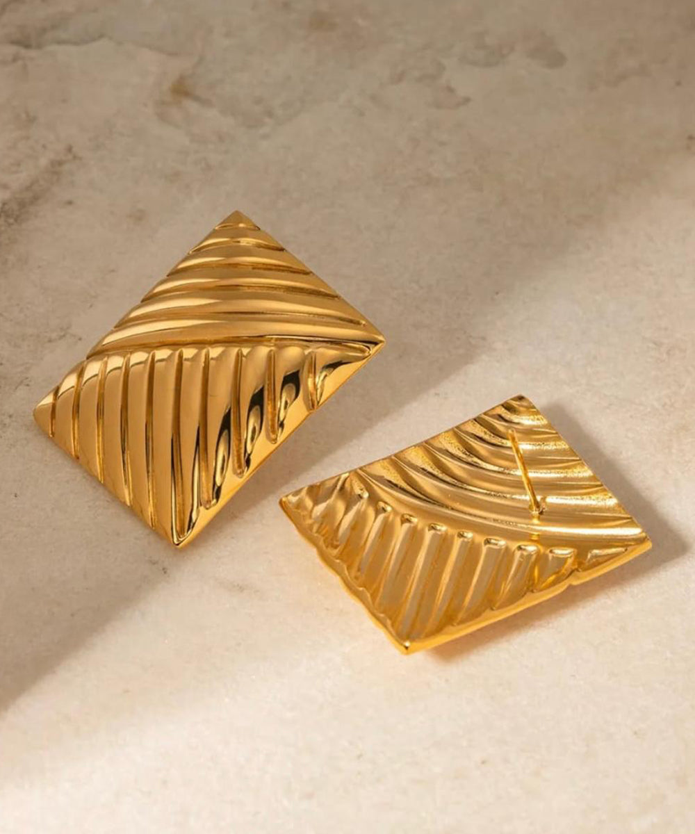 Golden Prism Earrings