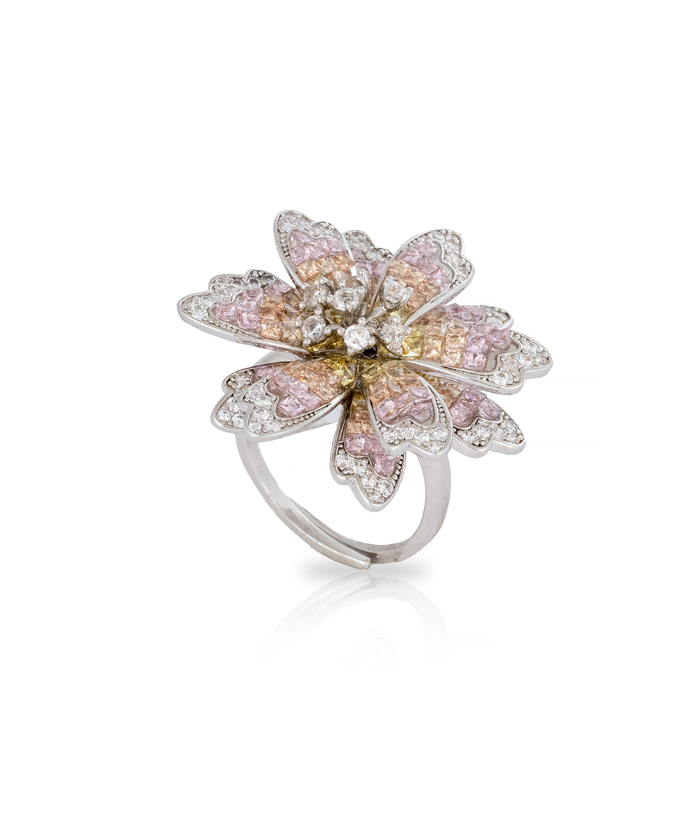 Blush Bloom Cocktail Ring