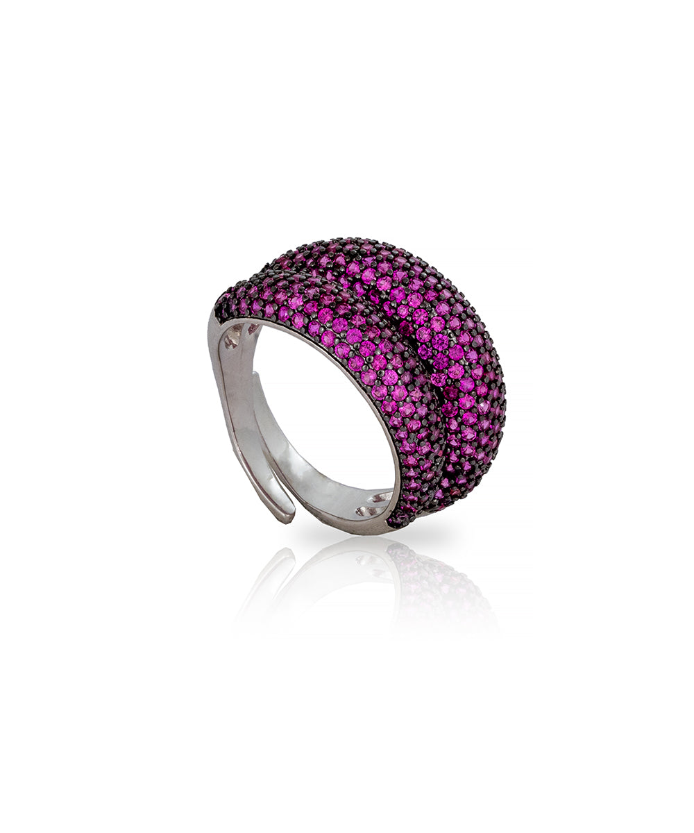 Fuchsia Luxe Ring