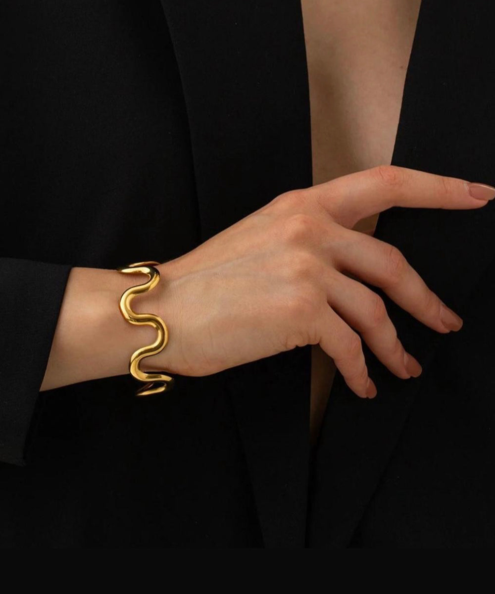 Wavy Kada - Yellow
