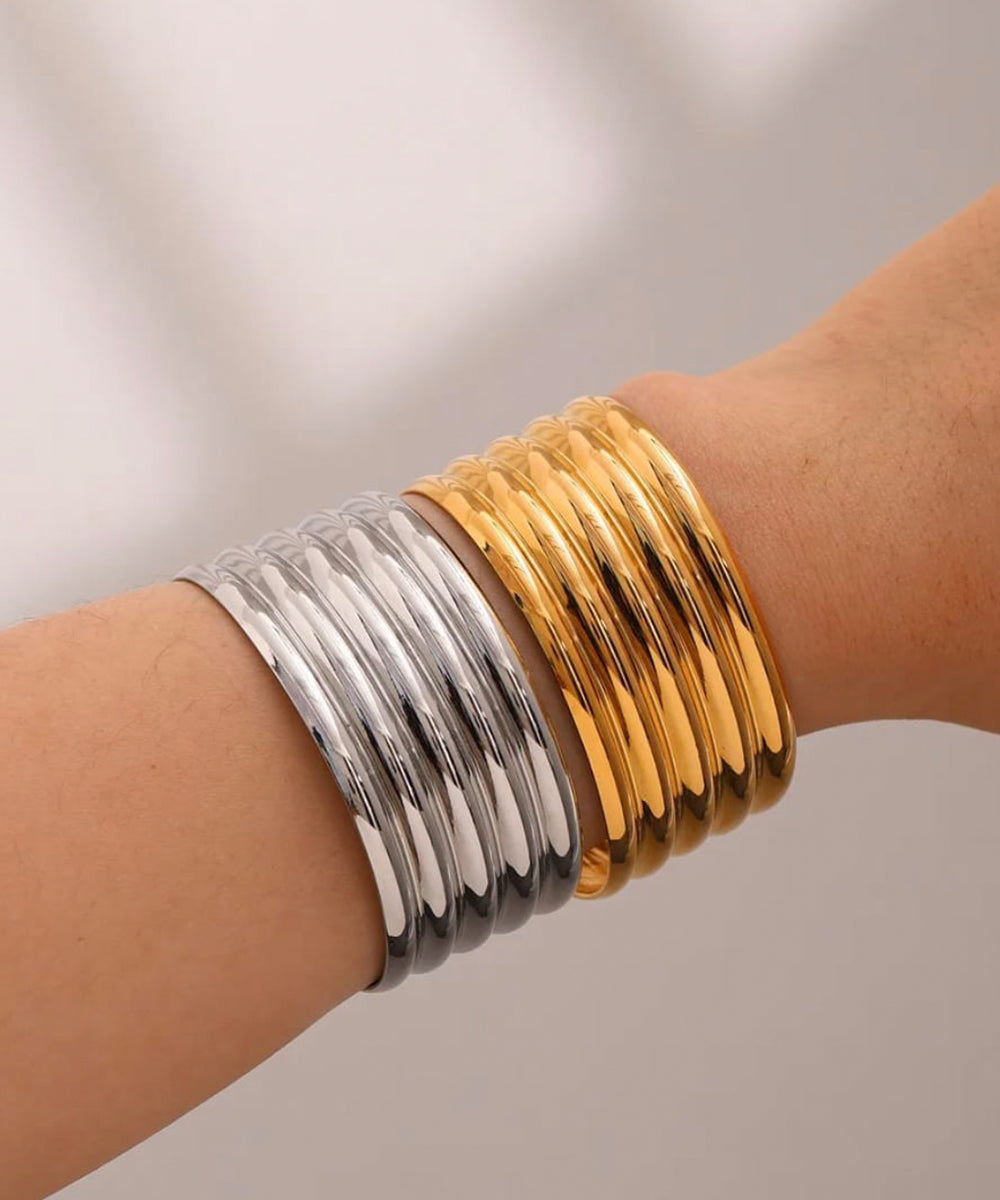Chunky Silver Cuff