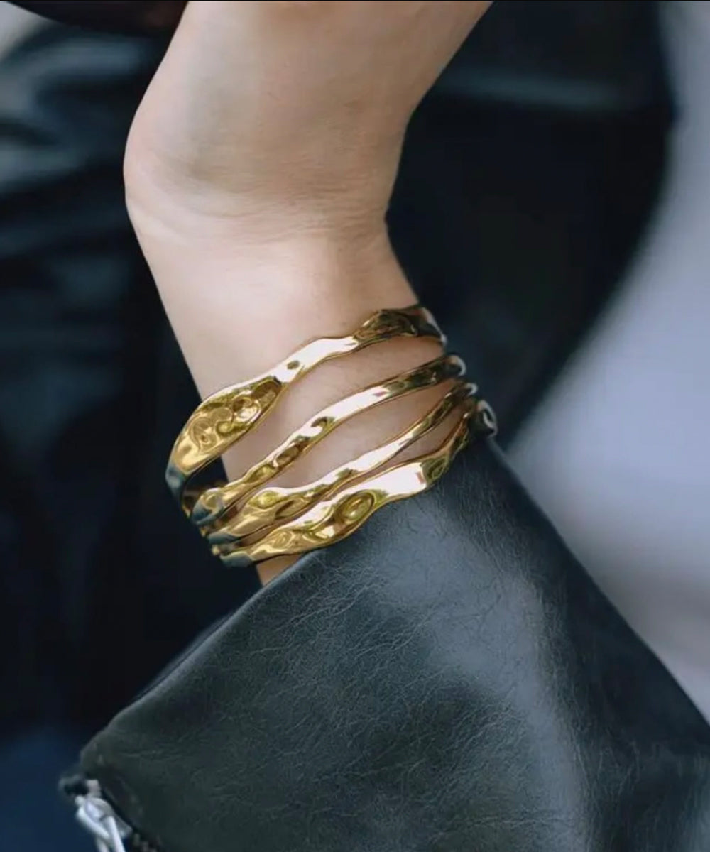 Golden Drift Cuff