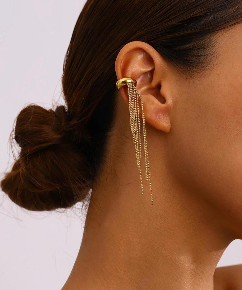 Rashmika Tassel Earcuff