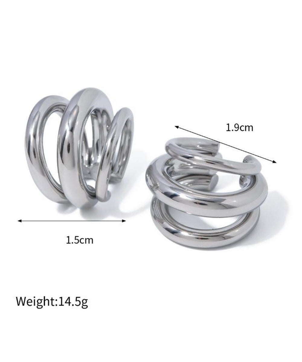 Silver Earcuffs