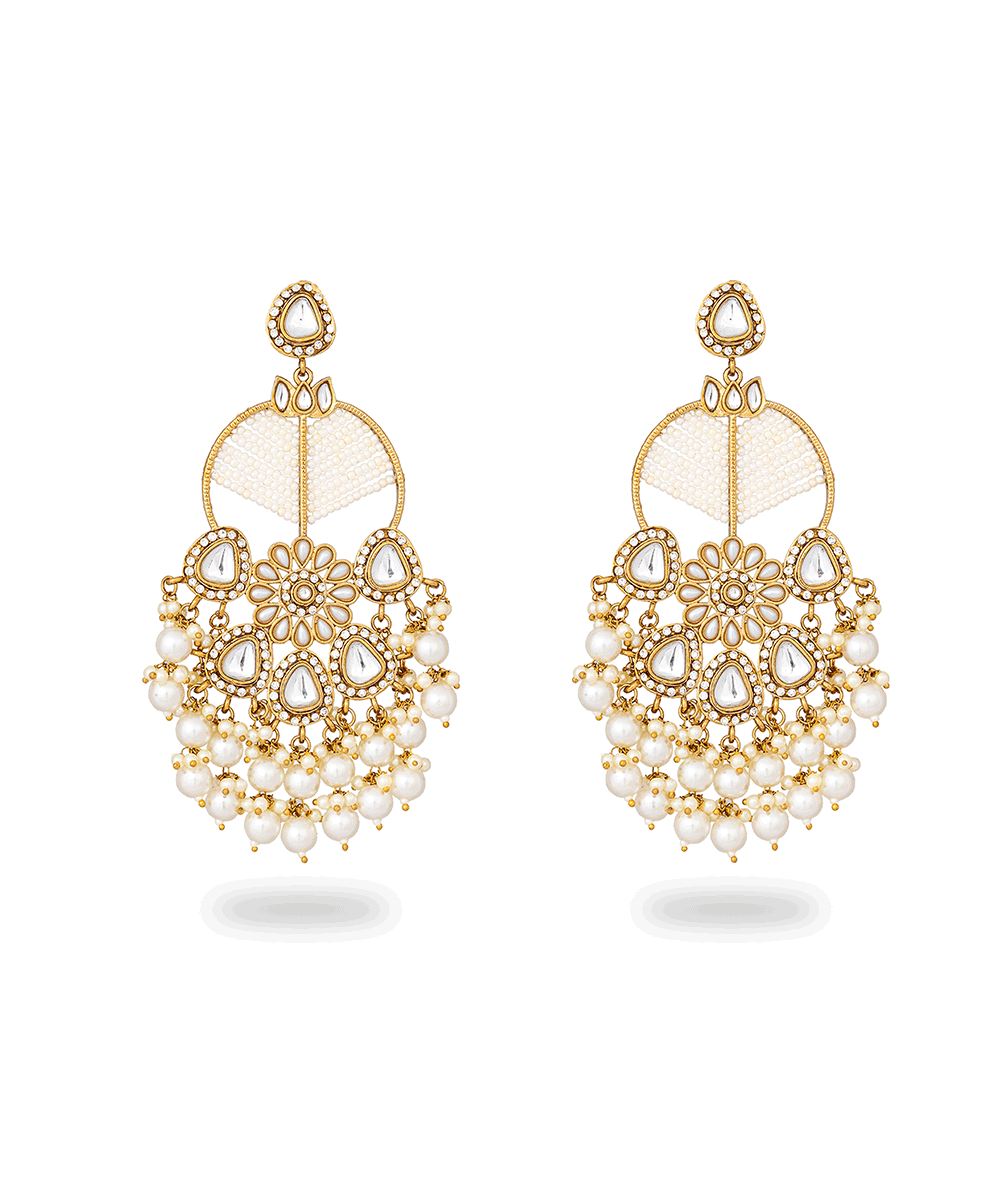 Pearl Chandelier Earrings