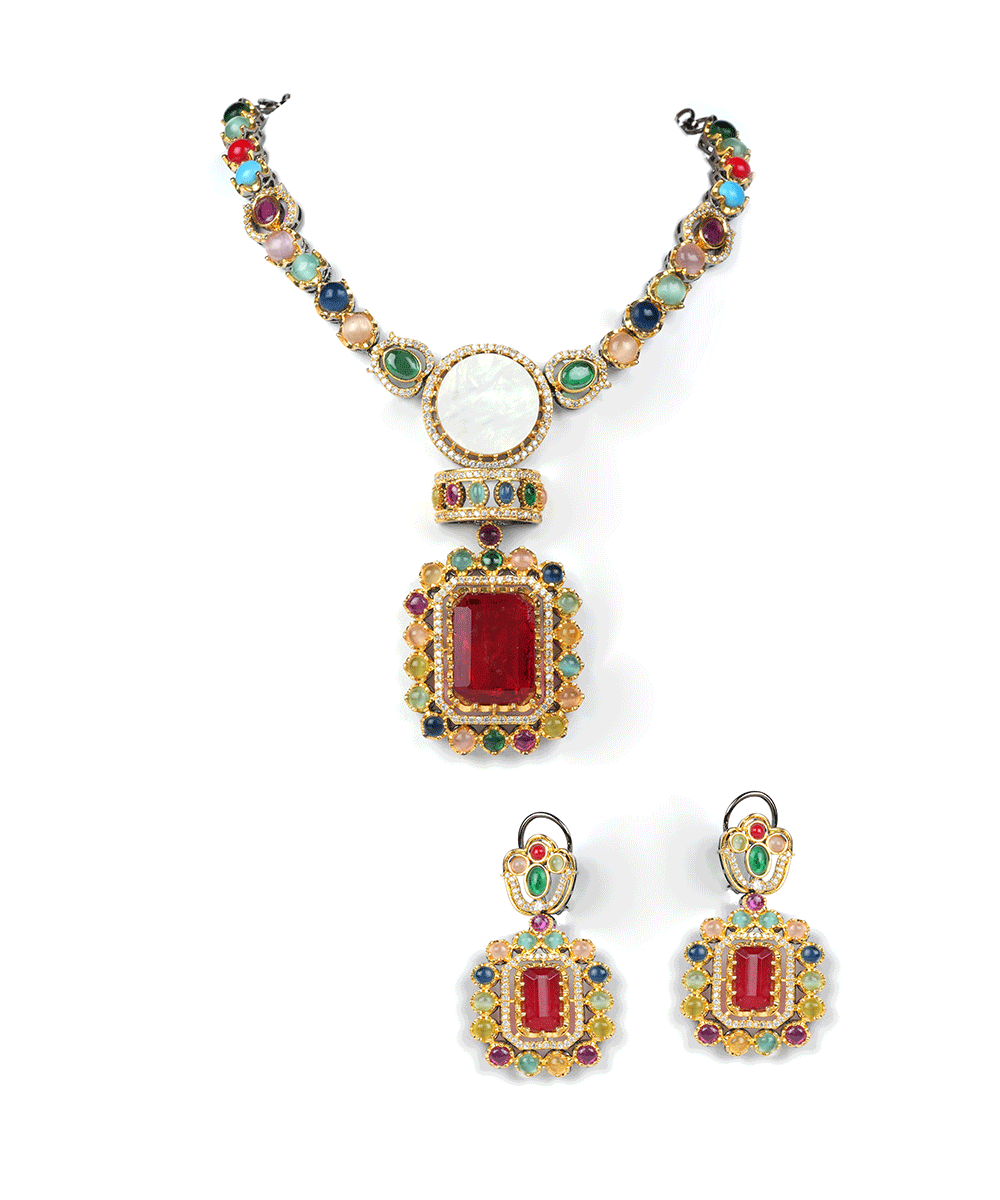 Royal Carnival Necklace Set