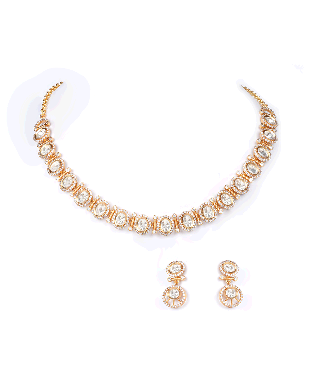 Classic Round Polki Set