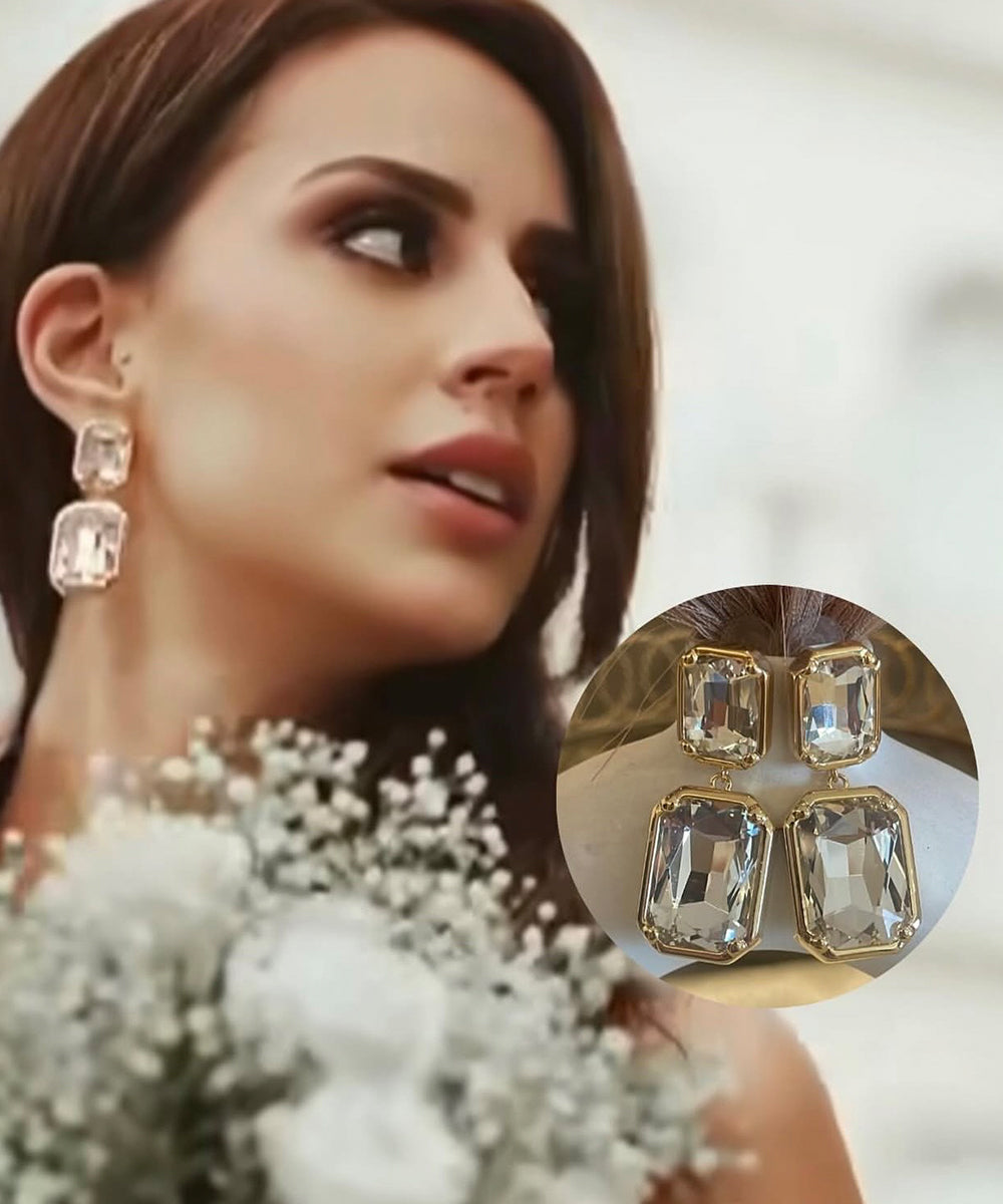 Larissa's Stone Doublet Earring