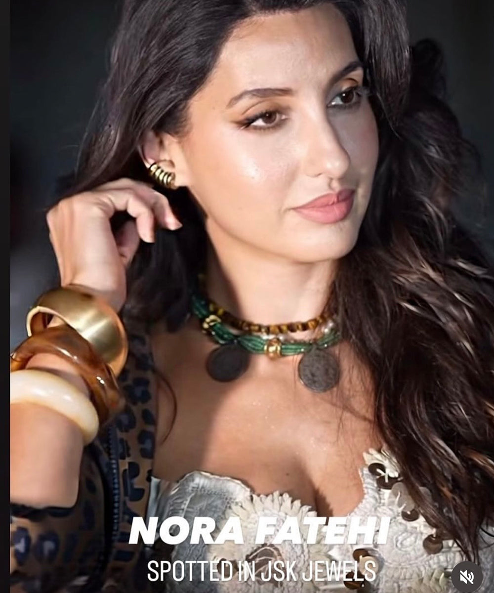 Nora's Luxe Gold Hand Stacks