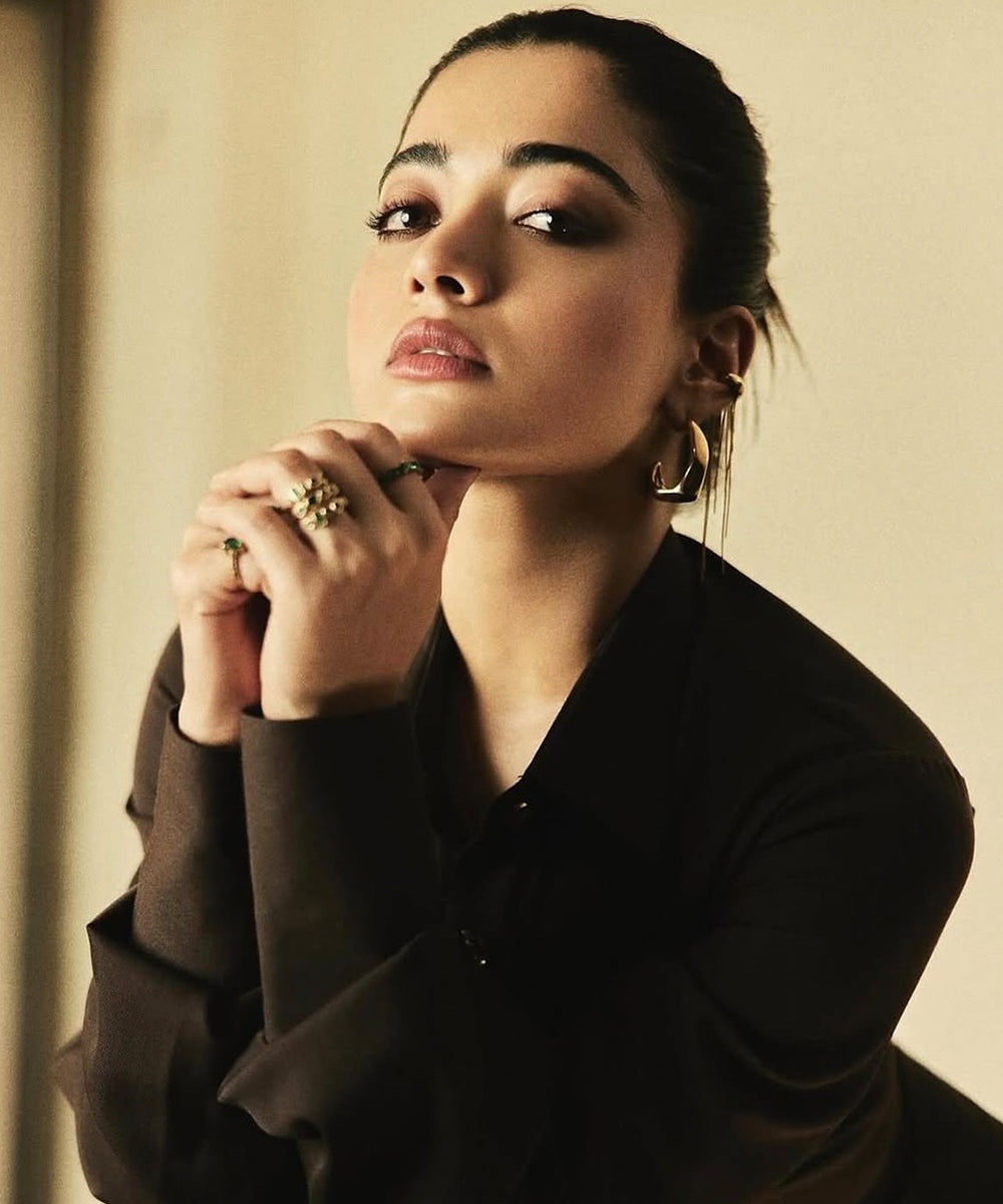 Rashmika's Statement Tassel Earcuff